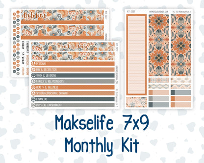 Kit 0237 - 7x9 - MakseLife - Monthly Kit - October - Forest Folk