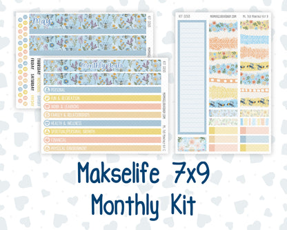 Kit 0265 - 7x9 - MakseLife - Monthly Kit - May - Honeybee Sky