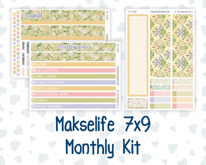 Kit 0280 - 7x9 - MakseLife - Monthly Kit - Half Past Six In August