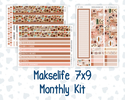 Kit 0296 - 7x9 - MakseLife - Monthly Kit - September - Coffee Break