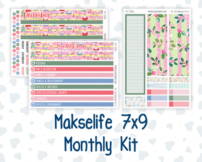 Kit 0306 - 7x9 - MakseLife - Monthly Kit - December - Jolly Mischief