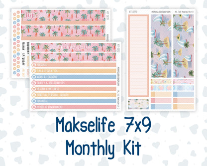 Kit 0270 - 7x9 - MakseLife - Monthly Kit - June - Beachside Bliss
