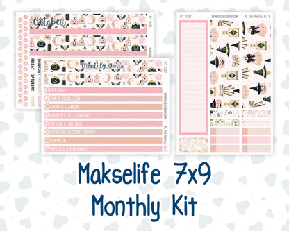 Kit 0297 - 7x9 - MakseLife - Monthly Kit - October - Pink Spell