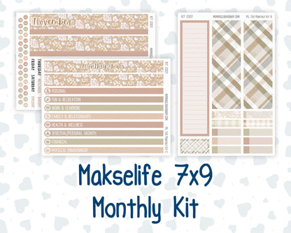 Kit 0301 - 7x9 - MakseLife - Monthly Kit - November - Sunday Comfort