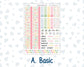 Kit 0260 - 7x9 - MakseLife - Monthly Kit - April - Pastel Egg Hunt