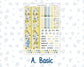 Kit 0274 - 7x9 - MakseLife - Monthly Kit - July - Sunny Lemon Shore