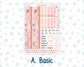 Kit 0294 - 7x9 - MakseLife - Monthly Kit - September - Rosy Reveria