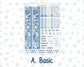 Kit 0249 - 7x9 - MakseLife - Monthly Kit - January - Icy Lace