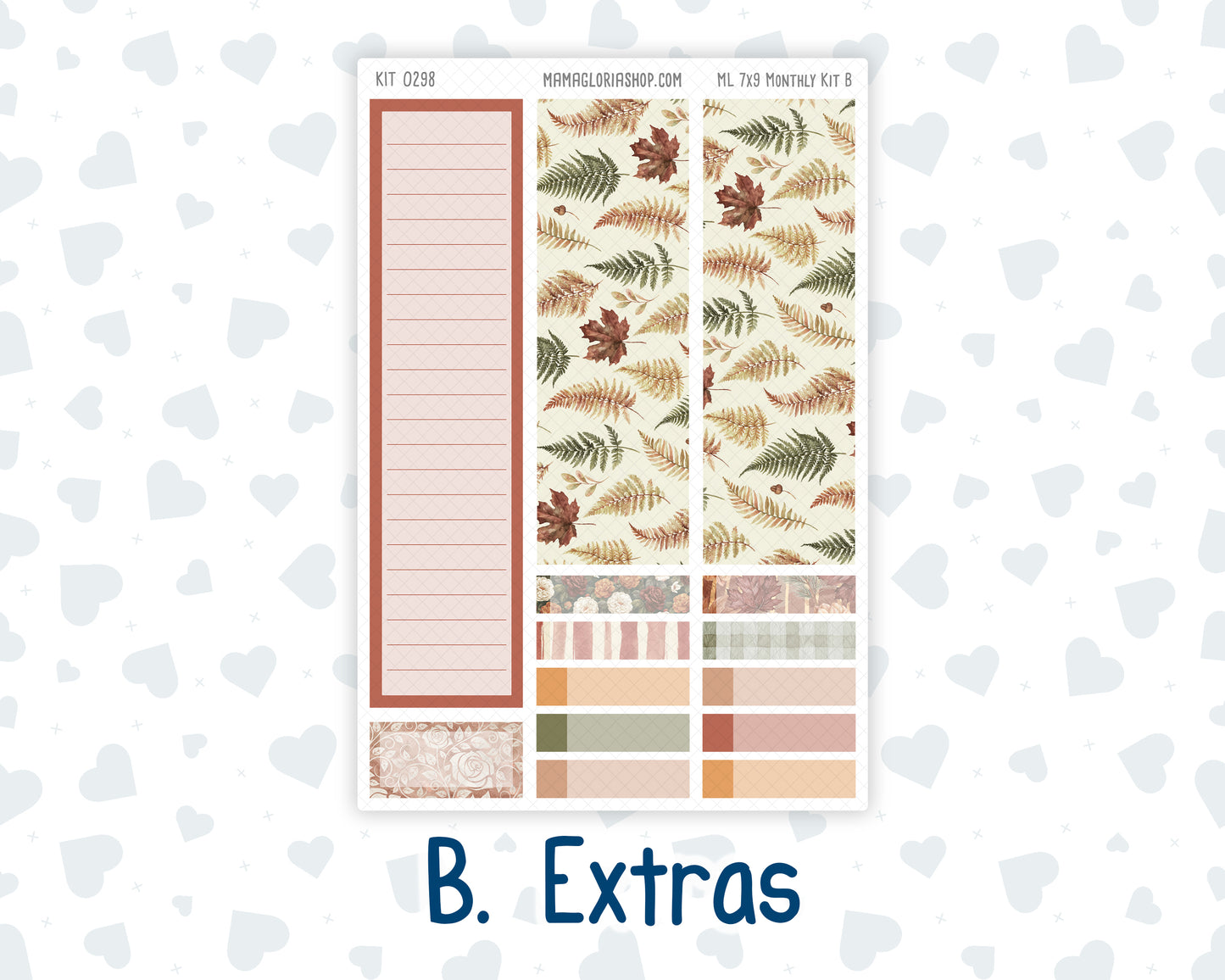 Kit 0298 - 7x9 - MakseLife - Monthly Kit - October - Velvet Bloom