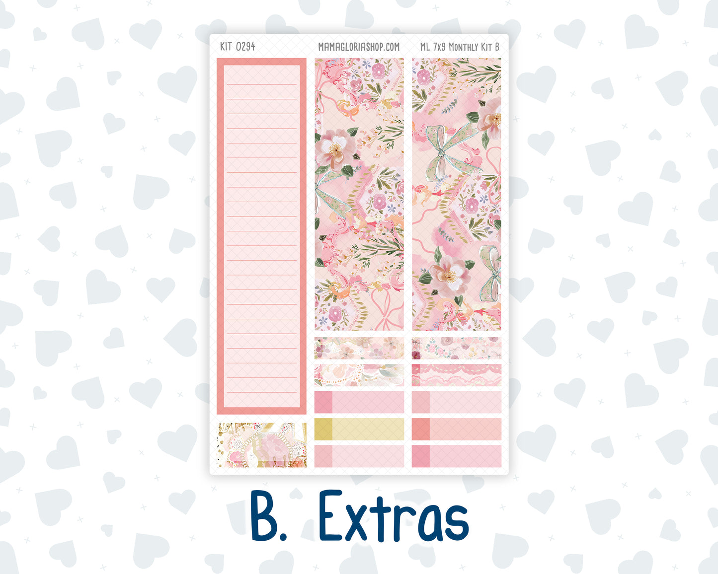 Kit 0294 - 7x9 - MakseLife - Monthly Kit - September - Rosy Reveria