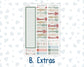 Kit 0245 - 7x9 - MakseLife - Monthly Kit - December - Vintage Christmas
