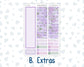 Kit 0263 - 7x9 - MakseLife - Monthly Kit - April - Lavender Drift