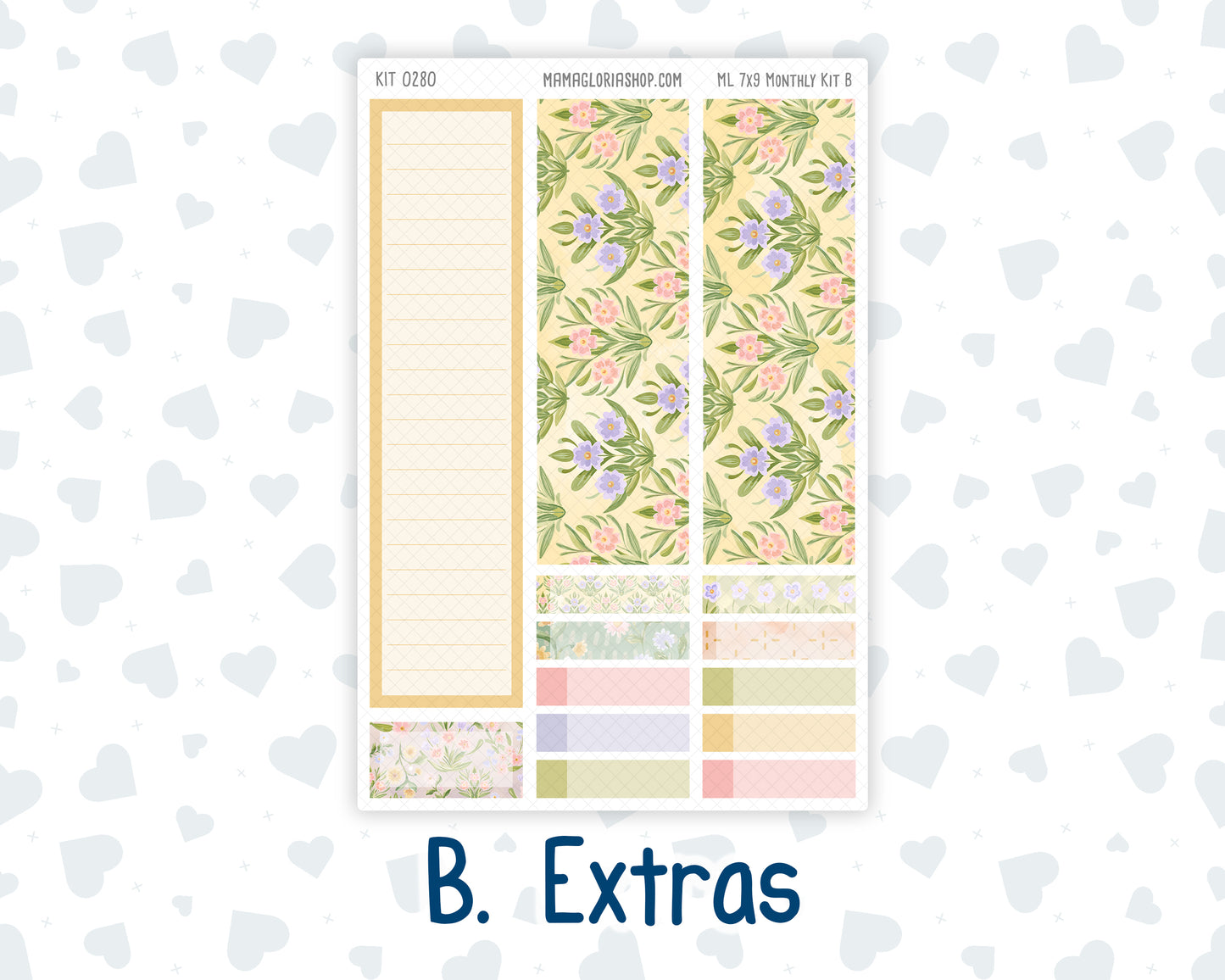 Kit 0280 - 7x9 - MakseLife - Monthly Kit - Half Past Six In August