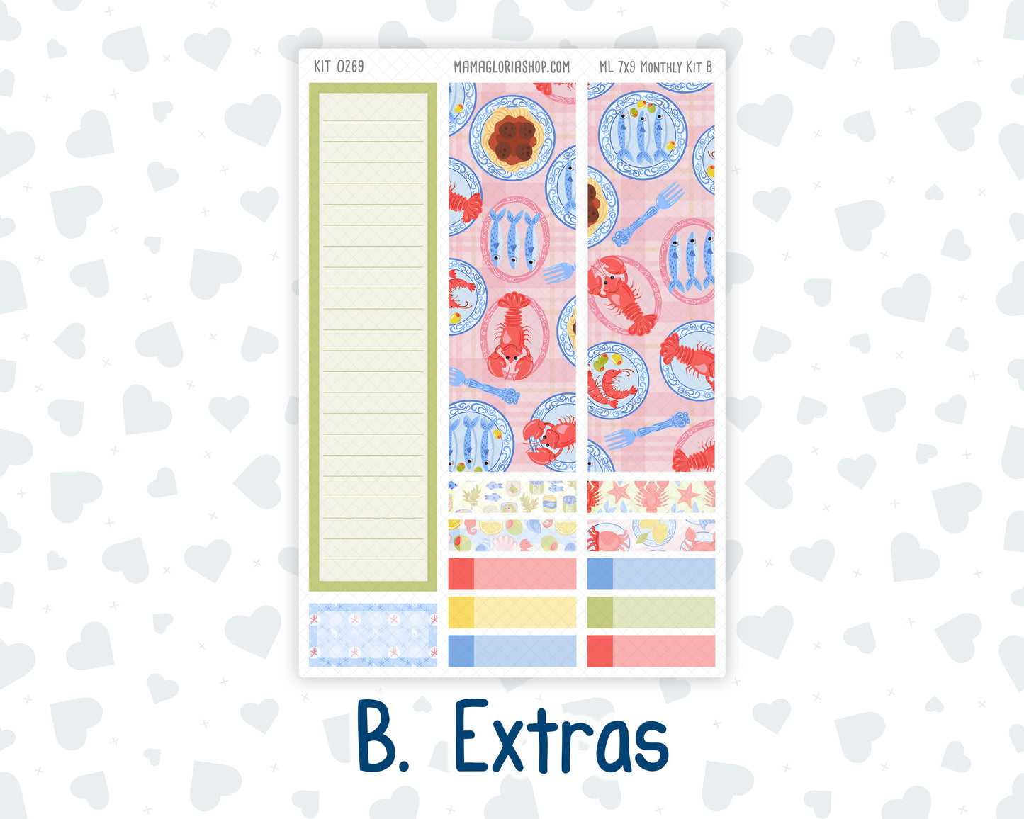 Kit 0269 - 7x9 - MakseLife - Monthly Kit - June - Dolce Mare