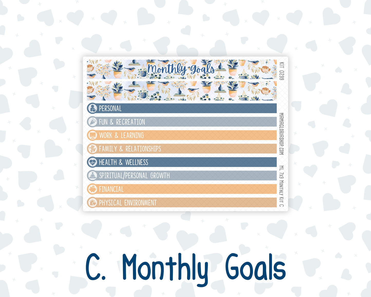 Kit 0299 - 7x9 - MakseLife - Monthly Kit - October - Book Nook