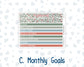 Kit 0245 - 7x9 - MakseLife - Monthly Kit - December - Vintage Christmas