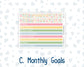 Kit 0260 - 7x9 - MakseLife - Monthly Kit - April - Pastel Egg Hunt