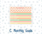Kit 0228 - 7x9 - MakseLife - Monthly Kit - August - Just Peachy