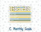 Kit 0274 - 7x9 - MakseLife - Monthly Kit - July - Sunny Lemon Shore