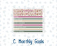 Kit 0307 - 7x9 - MakseLife - Monthly Kit - December - Velvet Hearth