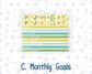 Kit 0227 - 7x9 - MakseLife - Monthly Kit - July - Lemon Grove