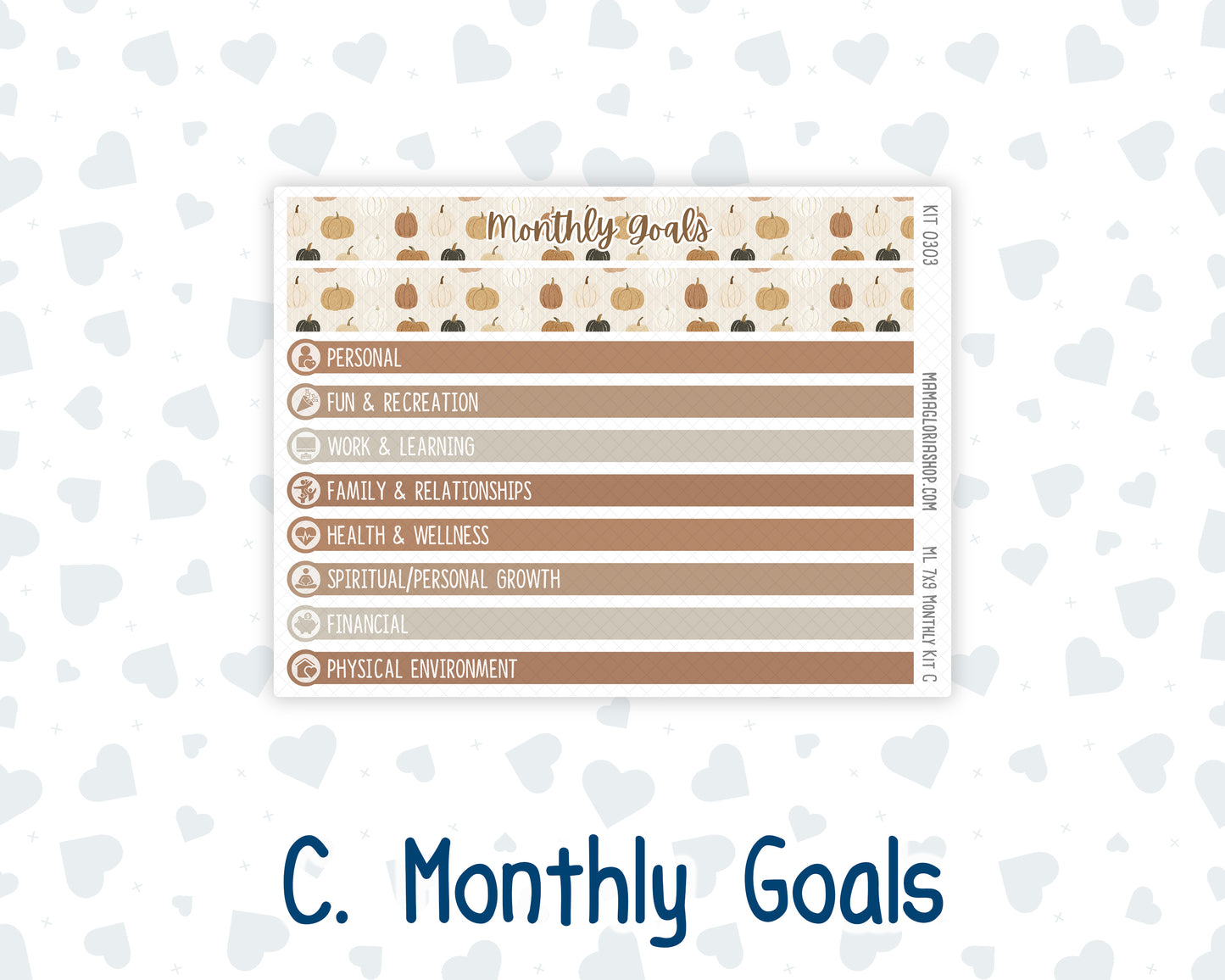 Kit 0303 - 7x9 - MakseLife - Monthly Kit - November - Into The Woods