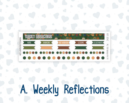 Kit 0242 - 7x9 | A5 MakseLife - Weekly Actions & Reflections - November - Cottage Autumn