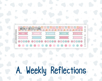 Kit 0246 - 7x9 | A5 MakseLife - Weekly Actions & Reflections - December - Gingerbread Sweets