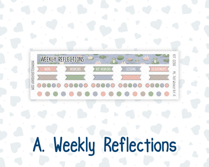 Kit 0266 - 7x9 | A5 MakseLife - Weekly Actions & Reflections - May - Froggy Lake Picnic