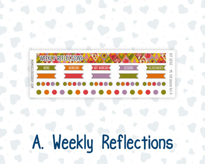 Kit 0240 - 7x9 | A5 MakseLife - Weekly Actions & Reflections - November - Cozy Thanksgiving