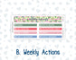 Kit 0306 - 7x9 | A5 MakseLife - Weekly Actions & Reflections - December - Jolly Mischief