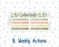 Kit 0295 - 7x9 | A5 MakseLife - Weekly Actions & Reflections - September - Apple Harvest