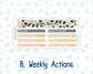 Kit 0272 - 7x9 | A5 MakseLife - Weekly Actions & Reflections - May - Graduation