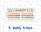 Kit 0269 - 7x9 | A5 MakseLife - Weekly Actions & Reflections - June - Dolce Mare