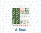 Kit 0208- A5 MakseLife Companion Notebook - Monthly - Shamrock Lane - March