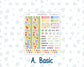 Kit 0269 - A5 - MakseLife Companion Notebook - Monthly Kit - June - Dolce Mare