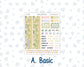 Kit 0280 - A5 - MakseLife Companion Notebook - Monthly Kit - Half Past Six In August