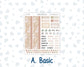 Kit 0301 - A5 - MakseLife Companion Notebook - Monthly Kit - November - Sunday Comfort