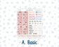 Kit 0270 - A5 - MakseLife Companion Notebook - Monthly Kit - June - Beachside Bliss