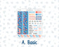 Kit 0268 - A5 - MakseLife Companion Notebook - Monthly Kit - June - Sea Sweeties