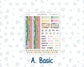 Kit 0267 - A5 - MakseLife Companion Notebook - Monthly Kit - May - Flowers For Mama