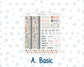 Kit 0300 - A5 - MakseLife Companion Notebook - Monthly Kit - October - Autumn Stroll