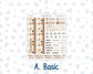 Kit 0303 - A5 - MakseLife Companion Notebook - Monthly Kit - November - Into The Woods