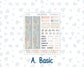 Kit 0261 - A5 - MakseLife Companion Notebook - Monthly Kit - April - Llama Spring