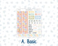 Kit 0222 - A5 - MakseLife Companion Notebook - Monthly Kit - June - Beach Day