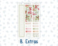 Kit 0308 - A5 - MakseLife Companion Notebook - Monthly Kit - December - Knit & Holly