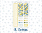 Kit 0274 - A5 - MakseLife Companion Notebook - Monthly Kit - July - Sunny Lemon Shore