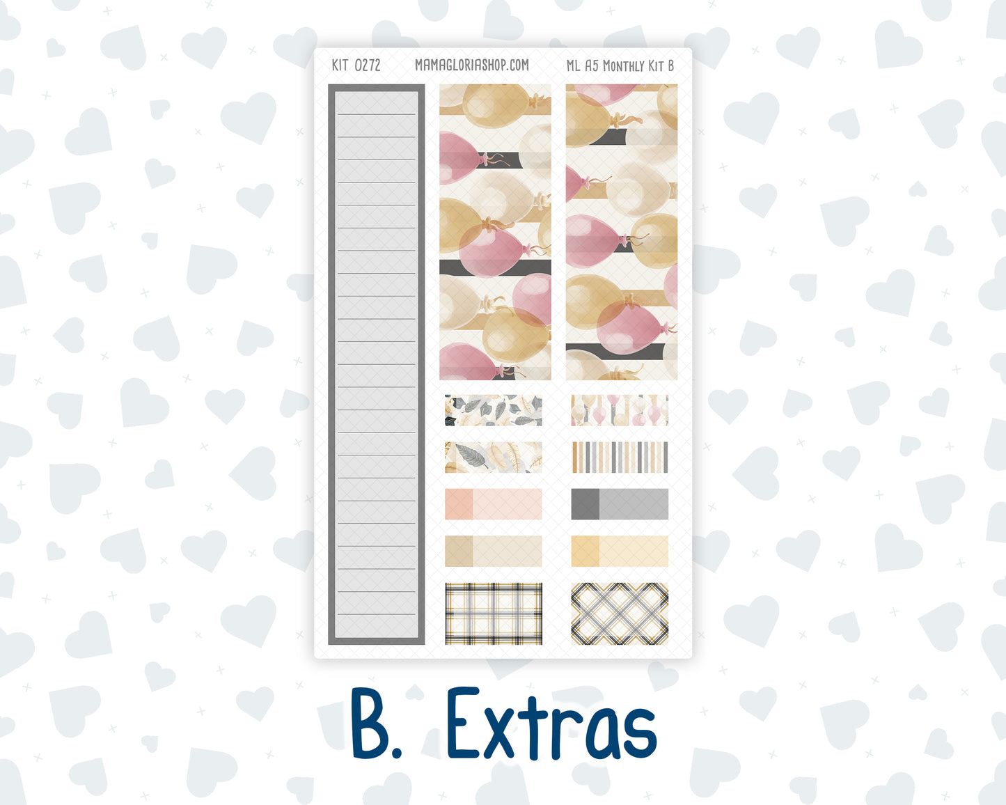 Kit 0272 - A5 - MakseLife Companion Notebook - Monthly Kit - May - Graduation
