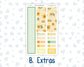 Kit 0277 - A5 - MakseLife Companion Notebook - Monthly Kit - August - Sunflower Drama Club