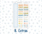 Kit 0265 - A5 - MakseLife Companion Notebook - Monthly Kit - May - Honeybee Sky